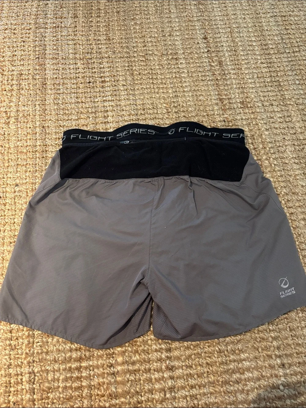 The North Face Men's Gray Athletic Shorts - Flight Series